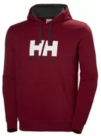 Bluzy męskie - Męska bluza dresowa nierozpinana z kapturem HELLY HANSEN HH LOGO HOODIE - miniaturka - grafika 1