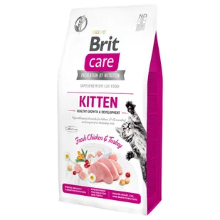 Brit Cat Grain Free Kitten Healthy Growth & Development 7 kg - Sucha karma dla kotów - miniaturka - grafika 5