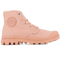 Botki damskie - Palladium Damskie buty Pampa Hi Botki, różowe, 41 EU, Różowy, 41 EU - miniaturka - grafika 1