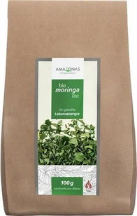 Moringa 100% organiczna czysta herbata liściasta 100 g - Herbata - miniaturka - grafika 1