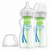 Butelki dla niemowląt - Dr Brown''s Butelka Options+ szeroka 270ml 2szt - miniaturka - grafika 1