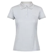 Koszulki i topy damskie - Regatta Damska koszulka polo Remex II Jasnoszary, Rozmiar: 52 - miniaturka - grafika 1