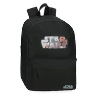 Plecaki szkolne i tornistry - Joumma Star Wars Star Wars Retro plecak szkolny 15,6" czarny 31,5 x 45 x 15 cm poliester 21,26 l, Czarny (Black), Talla única, Plecak szkolny z możliwością dostosowania do wózka - miniaturka - grafika 1