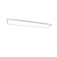 Oprawy, klosze i abażury - QAZQA Nowoczesny panel LED stalowy 120 cm z LED - Liv - miniaturka - grafika 1