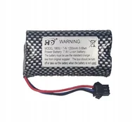 Zabawki zdalnie sterowane - AKUMULATOR BATERIA LION 1200 MAH 7,4 V - miniaturka - grafika 1