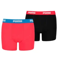 Majtki męskie - Bokserki dla dzieci Puma Basic Boxer 2P - miniaturka - grafika 1
