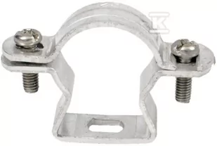 Uchwyt 5225 aluminiowy OMEGA. Średnica zewnętrzna 25mm, średnica wewnętrzna 23mm - Kanały kablowe - miniaturka - grafika 1