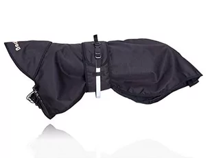DOG Copenhagen Back-on-Track Wodoodporny Płaszcz dla psa Czarny 63 cm - Płaszcze damskie - miniaturka - grafika 1
