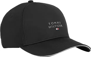 Tommy Hilfiger Męska czapka korporacyjna Business Repreve, czarna, jeden rozmiar, Czarny, Rozmiar uniwersalny - Czapki damskie - miniaturka - grafika 1