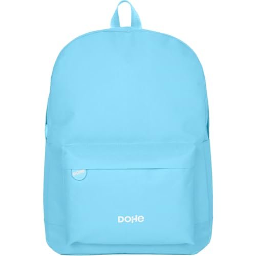 Dohe - Plecak szkolny ergonomiczny - Duża pojemność (18L), 5 kieszeni, komora na laptopa/tablet, wzmocniony tył i szelki - Serenity Niebieski