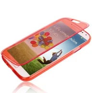 Etui i futerały do telefonów - Etui na telefon komórkowy flip cross do telefonu komórkowego Samsung Galaxy S4 i9500 / i9505 / i9506 / GT-i9515 czerwony - miniaturka - grafika 1