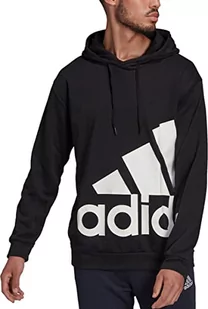 adidas Męska bluza M Gl Hd, czarny/biały, S - Bluzy męskie - miniaturka - grafika 1