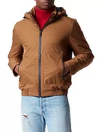 Kurtki męskie - s.Oliver kurtka męska długi rękaw, Brown, XL - miniaturka - grafika 1