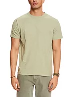 Koszulki męskie - ESPRIT Męski T-shirt 043EE2K307, 330/LIGHT GREen, XL, 330/jasnozielony, XL - miniaturka - grafika 1