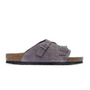 Klapki Birkenstock Zürich LEVE Faded Purple 1028309 45 - Kapcie męskie - miniaturka - grafika 1