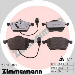 Klocki hamulcowe - komplet ZIMMERMANN 23018.900.1 - Klocki hamulcowe - miniaturka - grafika 1