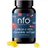 Witaminy i minerały - Nfo Omega 3 żelki dla dzieci - suplement diety 120 kaps. - miniaturka - grafika 1