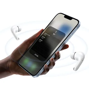 USAMS Słuchawki Bluetooth 5.3 TWS X-Don Series Dual mic ENC bezprzewodowe biały/white BHUXD02 (USAMS-XD18) - Słuchawki - miniaturka - grafika 15