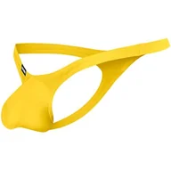 Majtki damskie - Cut4Men Bulge Stringi Jasnożółty M - miniaturka - grafika 1