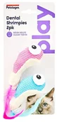 Zabawki dla kotów - PETSTAGES Dental Shrimpies - Krewetki dla kota - miniaturka - grafika 1