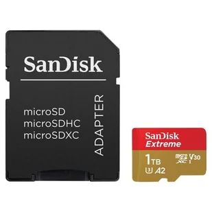 SANDISK Extreme microSDXC 1 TB - Karty pamięci - miniaturka - grafika 1