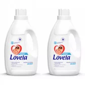 Środki do prania - Lovela Baby hipoalergiczne mleczko do prania ubranek niemowlęcych i dziecięcych do bieli Zestaw 2 x 2.9 l - miniaturka - grafika 1