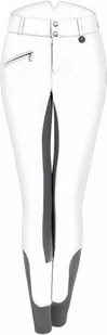 Waldhausen Bryczesy damskie Fun Sport High Waist - ELT - white - Bryczesy - miniaturka - grafika 1