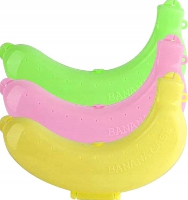 SEJF NA BANANY 3 SZTUKI OCHRANIACZ PUDEŁKO ETUI NA OWOCE TRWAŁE