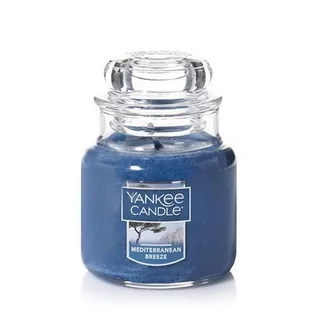 Świece - Yankee Candle, Świeca zapachowa Small Jar Miditerranean Breeze, 104 g - grafika 1