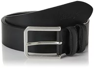 Paski - Wrangler Męski pasek Slim Belt, czarny, 110, czarny, 110 - miniaturka - grafika 1
