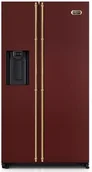 Lodówki - Lofra DOLCEVITA SIDE BY SIDE ROSSO BURGUNDY GFRR917 - miniaturka - grafika 1