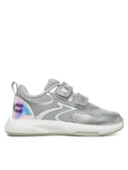 Buty dla dziewczynek - Primigi Sneakersy 7958511 Srebrny - miniaturka - grafika 1