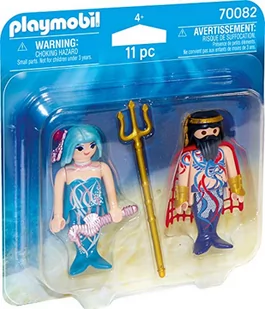 Playmobil Duo Pack Sea King and Mermaid 70082 - Figurki dla dzieci - miniaturka - grafika 1