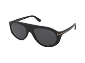 Okulary przeciwsłoneczne - Okulary przeciwsłoneczne Tom Ford Rex-02 FT1001 01A - miniaturka - grafika 1