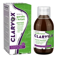 Przeziębienie i grypa - Clarvox Syrop na gardło i krtań dla dorosłych i dzieci od 3 lat, porost islandzki + róża, smak truskawkowy, 200 ml - miniaturka - grafika 1