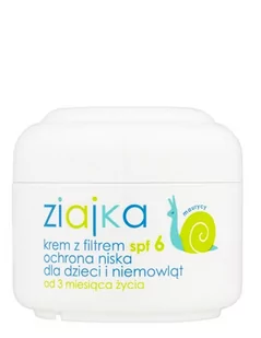 Ziaja Ziajka krem ochronny dla dzieci na zimę SPF6 50ml - Kremy dla dzieci - miniaturka - grafika 3