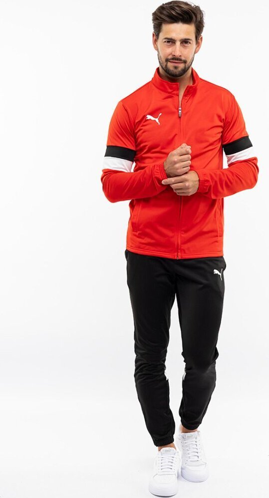 Puma Dres męski Puma Team Rise czerwono-czarny 658653 01 S