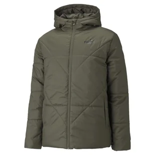 Kurtka zimowa męska Puma ESS PADDED khaki 58764544-M - Kurtki męskie - miniaturka - grafika 1