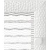 Kratki wentylacyjne - Parkanex kominkowa Venus biała żaluzja 17x49 kominek - miniaturka - grafika 1