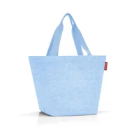 Torby i wózki na zakupy - Torba shopper m, twist powder blue RZS4119 - miniaturka - grafika 1