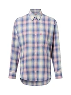 Bluzki damskie - Levi's Bluzka damska Kobiety Bawełna niebieski|różowy|wielokolorowy w kratkę, S - miniaturka - grafika 1
