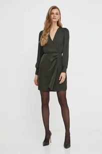 Morgan sukienka kolor zielony mini rozkloszowana - Sukienki - miniaturka - grafika 1