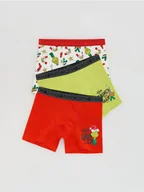 Skarpetki dla dzieci - Reserved - Bokserki Grinch 3 pack - czerwony - miniaturka - grafika 1