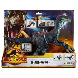 Jurassic World Dinozazaur Megaszpony Atak z dźwiękiem GWD65 - Figurki dla dzieci - miniaturka - grafika 1