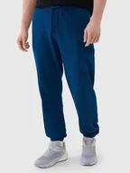 Spodnie męskie - 4F Spodnie dresowe joggery męskie 4FWMM00TTROM1139-46S Zielony Roz. 3XL - miniaturka - grafika 1
