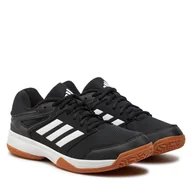 Buty sportowe damskie - Buty halowe adidas Speedcourt Indoor IH3158 Czarny - miniaturka - grafika 1