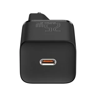 Baseus Super Si szybka ładowarka sieciowa Quick Charge 3.0 Power Delivery 25W 3A + Kabel USB Typ C - USB Typ C 3A 1m czarny (TZCCSUP-L01) - Kable USB - miniaturka - grafika 4