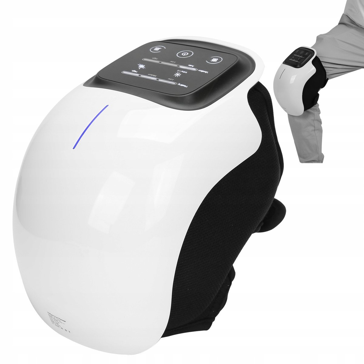 MASAŻER NÓG ORTEZA BÓLE KOLANA LASER MASAŻ KOLAN