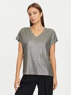 Bluzki damskie - ONLY Bluzka Mirinda 15333628 Szary Regular Fit - miniaturka - grafika 1