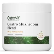 Witaminy i minerały - OstroVit Quatro Mushroom Blend 100g Adaptogeny Grzyby Adaptogenne - miniaturka - grafika 1
